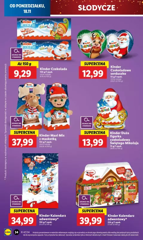 Lidl - gazetka promocyjna Oferta od poniedziałku od poniedziałku 18.11 do środy 20.11 - strona 40