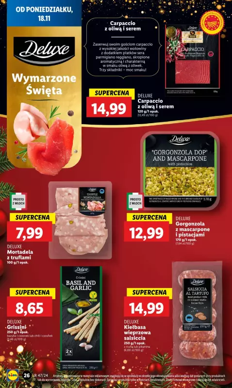 Lidl - gazetka promocyjna Oferta od poniedziałku od poniedziałku 18.11 do środy 20.11 - strona 30