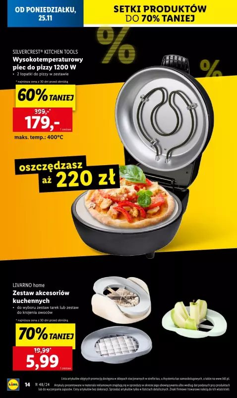 Lidl - gazetka promocyjna Katalog od poniedziałku 25.11 do soboty 30.11 - strona 14