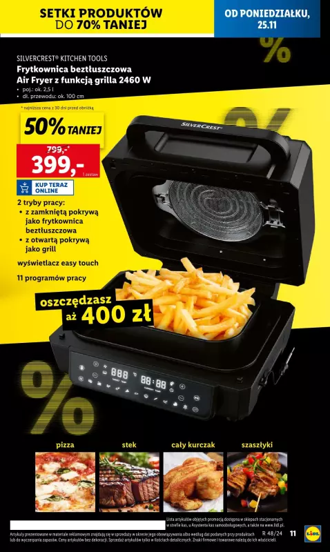 Lidl - gazetka promocyjna Katalog od poniedziałku 25.11 do soboty 30.11 - strona 11