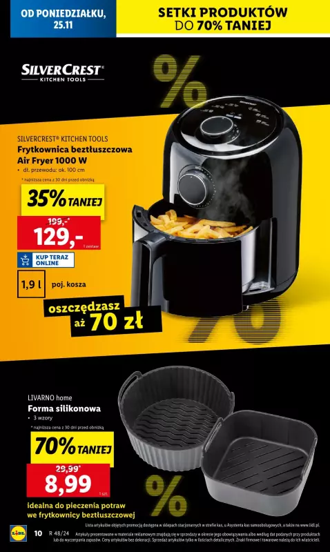 Lidl - gazetka promocyjna Katalog od poniedziałku 25.11 do soboty 30.11 - strona 10