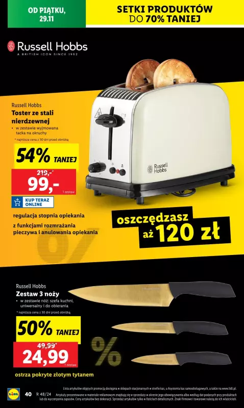 Lidl - gazetka promocyjna Katalog od poniedziałku 25.11 do soboty 30.11 - strona 42