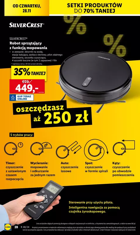 Lidl - gazetka promocyjna Katalog od poniedziałku 25.11 do soboty 30.11 - strona 28