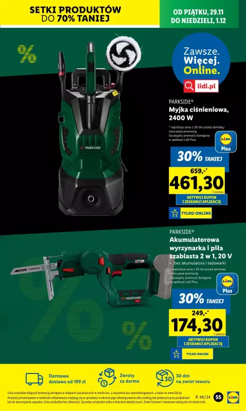 Lidl - gazetka promocyjna Katalog od poniedziałku 25.11 do soboty 30.11 - strona 57