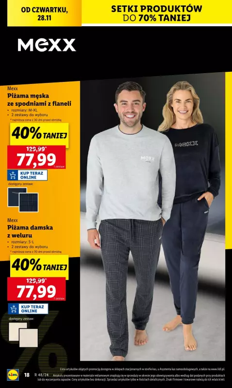 Lidl - gazetka promocyjna Katalog od poniedziałku 25.11 do soboty 30.11 - strona 18