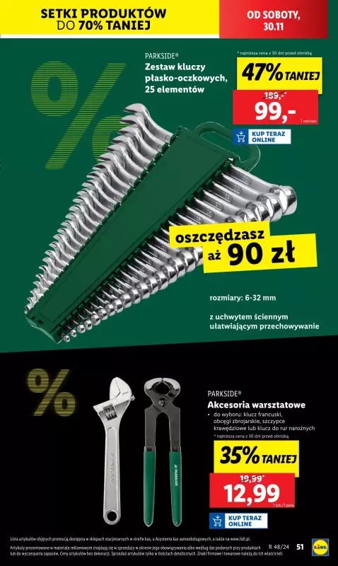 Lidl - gazetka promocyjna Katalog od poniedziałku 25.11 do soboty 30.11 - strona 53