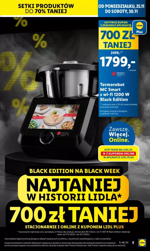 Lidl - gazetka promocyjna Katalog od poniedziałku 25.11 do soboty 30.11 - strona 5