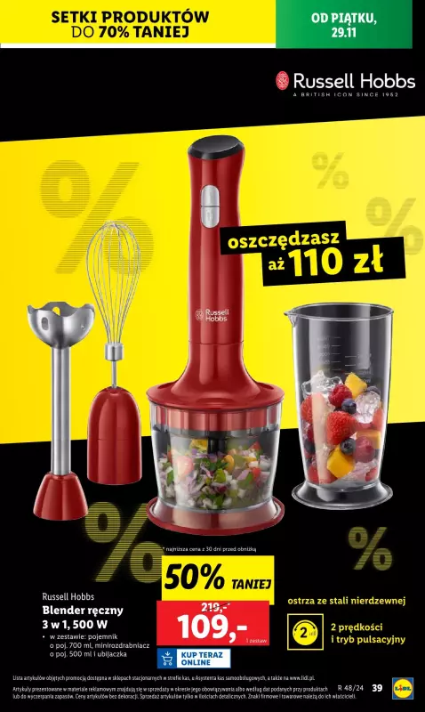 Lidl - gazetka promocyjna Katalog od poniedziałku 25.11 do soboty 30.11 - strona 41