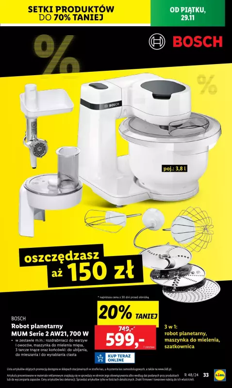 Lidl - gazetka promocyjna Katalog od poniedziałku 25.11 do soboty 30.11 - strona 35