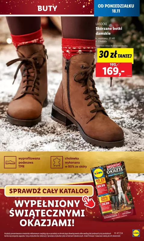 Lidl - gazetka promocyjna Oferta od poniedziałku od poniedziałku 18.11 do środy 20.11 - strona 15