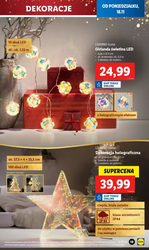 Lidl - gazetka promocyjna Katalog od poniedziałku 18.11 do soboty 23.11 - strona 21