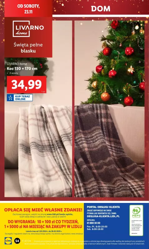 Lidl - gazetka promocyjna Katalog od poniedziałku 18.11 do soboty 23.11 - strona 64