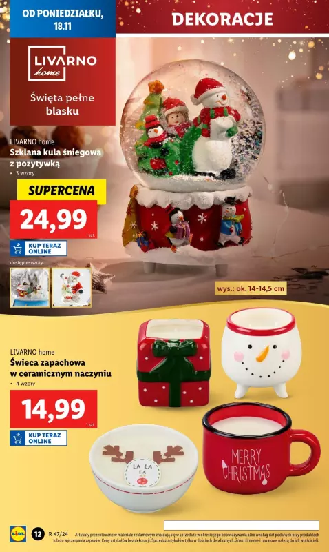 Lidl - gazetka promocyjna Katalog od poniedziałku 18.11 do soboty 23.11 - strona 14