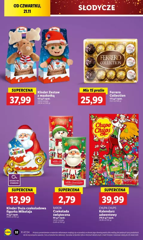 Lidl - gazetka promocyjna Oferta od czwartku od czwartku 21.11 do soboty 23.11 - strona 34