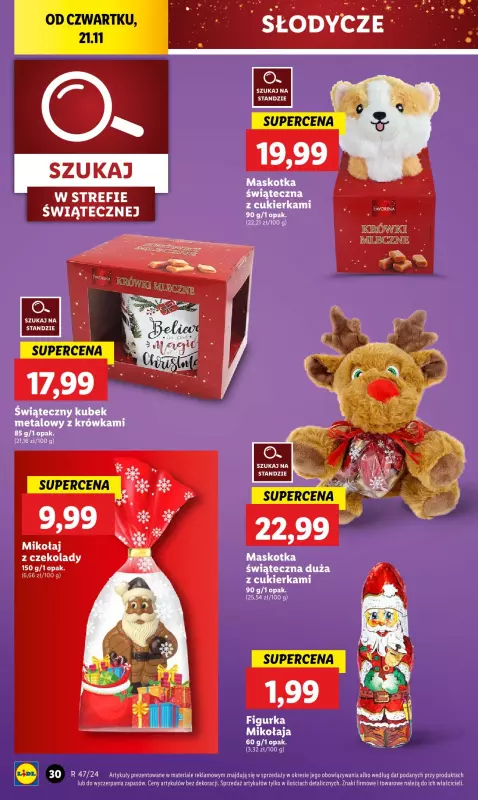 Lidl - gazetka promocyjna Oferta od czwartku od czwartku 21.11 do soboty 23.11 - strona 32