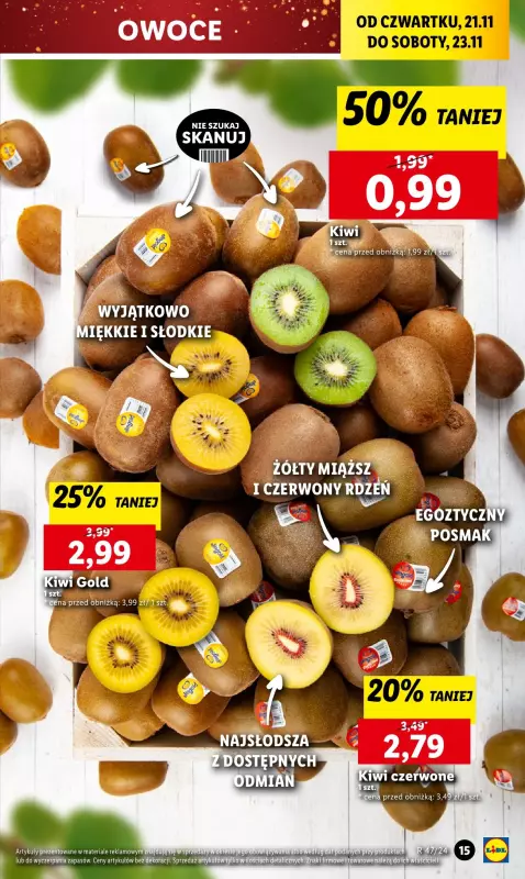 Lidl - gazetka promocyjna Oferta od czwartku od czwartku 21.11 do soboty 23.11 - strona 17