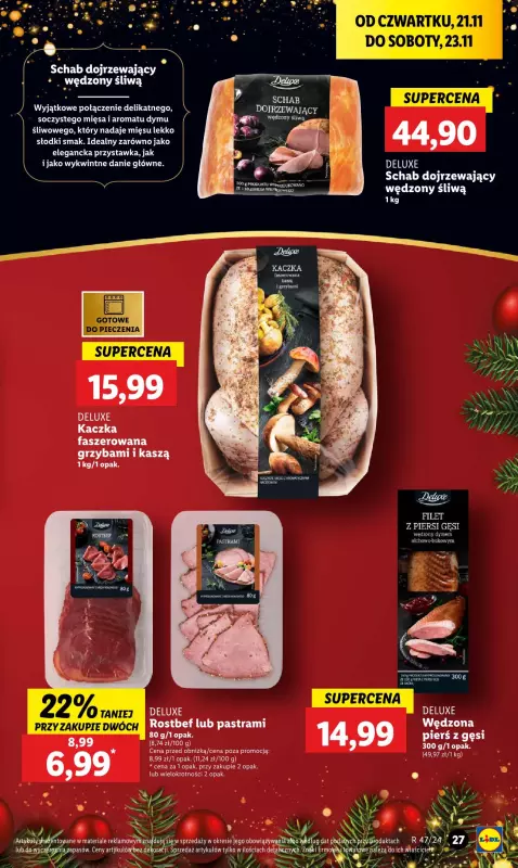 Lidl - gazetka promocyjna Oferta od czwartku od czwartku 21.11 do soboty 23.11 - strona 29