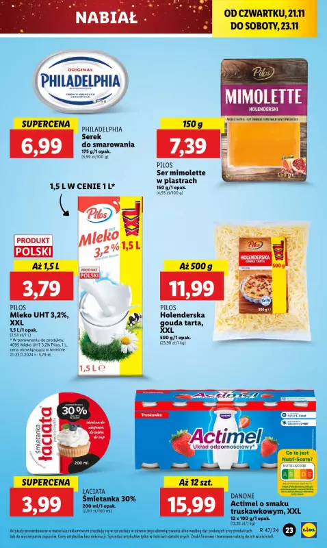 Lidl - gazetka promocyjna Oferta od czwartku od czwartku 21.11 do soboty 23.11 - strona 25