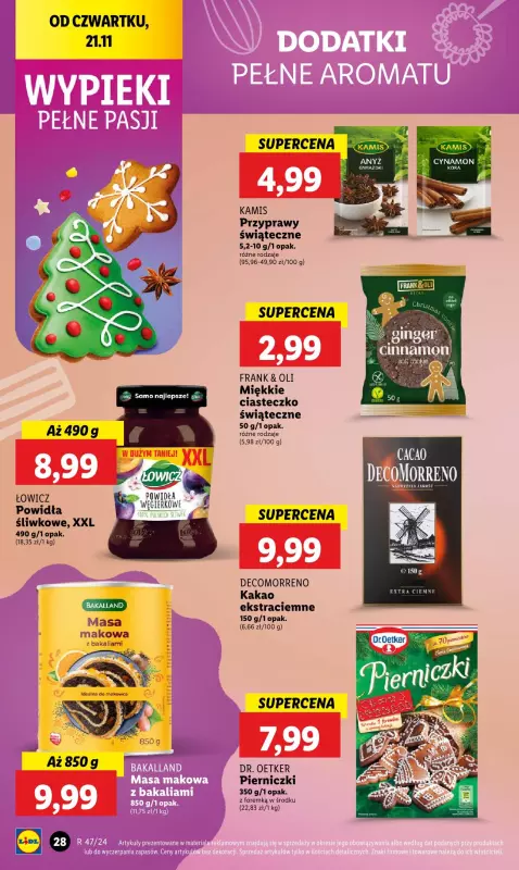 Lidl - gazetka promocyjna Oferta od czwartku od czwartku 21.11 do soboty 23.11 - strona 30