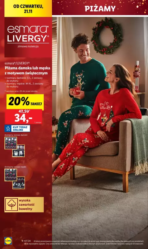 Lidl - gazetka promocyjna Oferta od czwartku od czwartku 21.11 do soboty 23.11 - strona 14