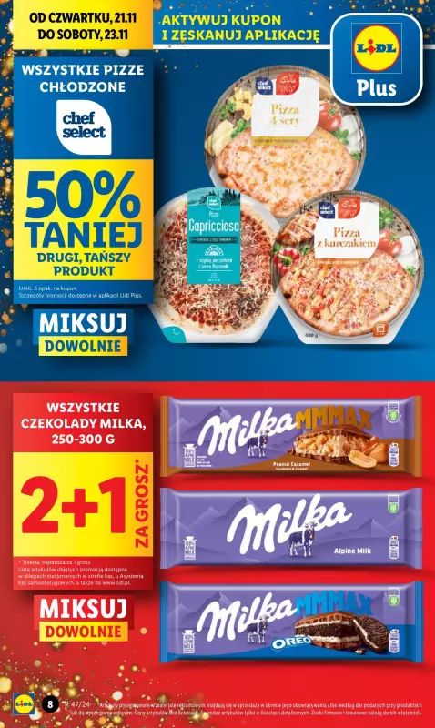 Lidl - gazetka promocyjna Oferta od czwartku od czwartku 21.11 do soboty 23.11 - strona 8