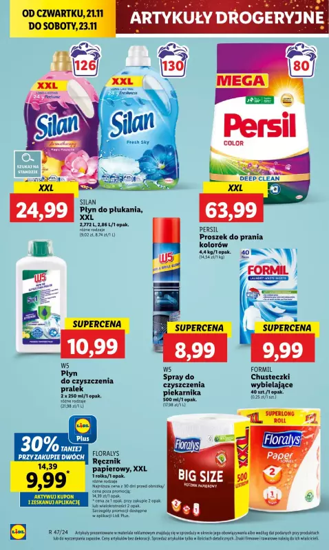 Lidl - gazetka promocyjna Oferta od czwartku od czwartku 21.11 do soboty 23.11 - strona 54