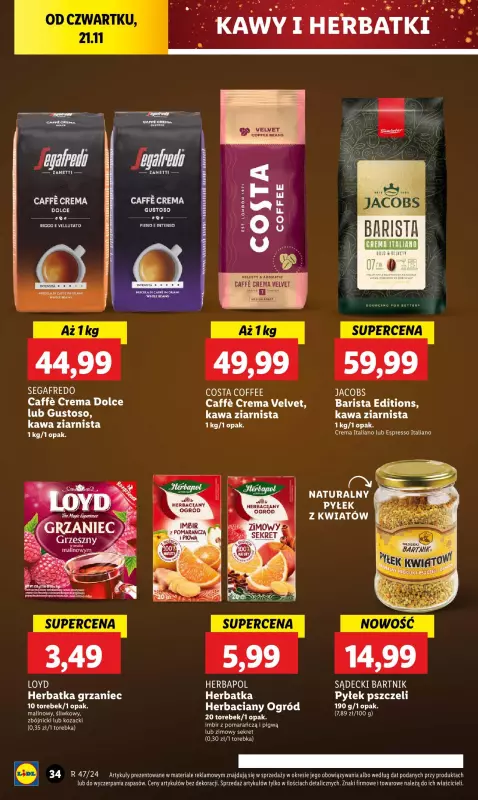 Lidl - gazetka promocyjna Oferta od czwartku od czwartku 21.11 do soboty 23.11 - strona 38