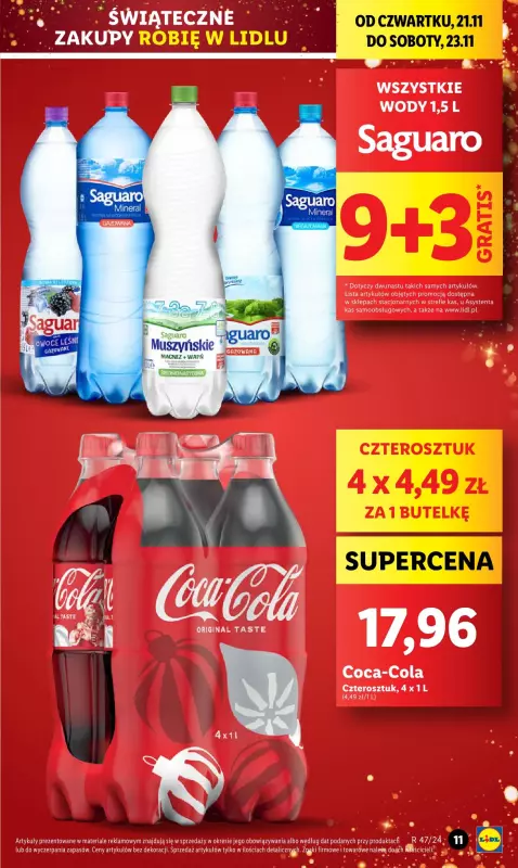 Lidl - gazetka promocyjna Oferta od czwartku od czwartku 21.11 do soboty 23.11 - strona 11