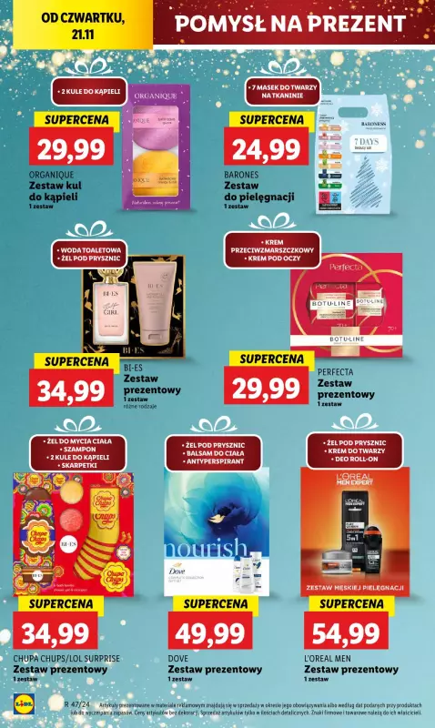 Lidl - gazetka promocyjna Oferta od czwartku od czwartku 21.11 do soboty 23.11 - strona 52