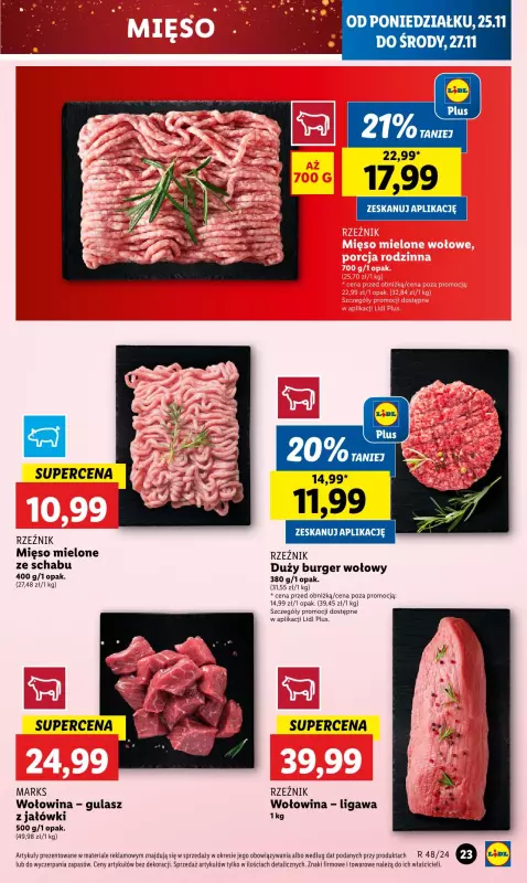 Lidl - gazetka promocyjna Oferta od poniedziałku od poniedziałku 25.11 do środy 27.11 - strona 25