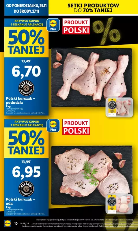 Lidl - gazetka promocyjna Oferta od poniedziałku od poniedziałku 25.11 do środy 27.11 - strona 10