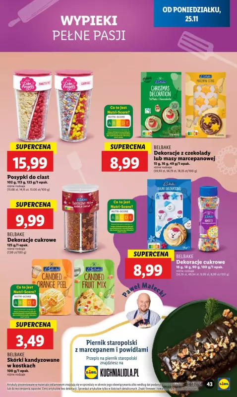 Lidl - gazetka promocyjna Oferta od poniedziałku od poniedziałku 25.11 do środy 27.11 - strona 45