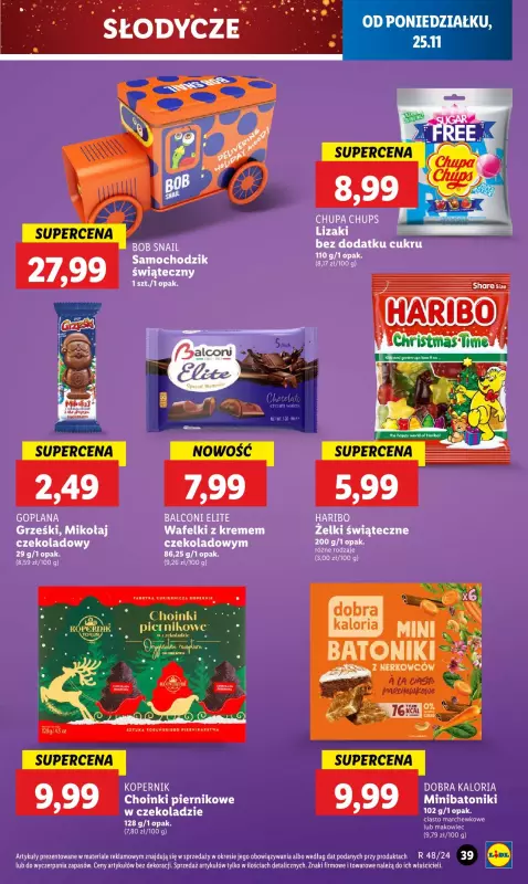 Lidl - gazetka promocyjna Oferta od poniedziałku od poniedziałku 25.11 do środy 27.11 - strona 41