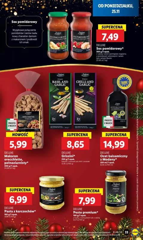 Lidl - gazetka promocyjna Oferta od poniedziałku od poniedziałku 25.11 do środy 27.11 - strona 35