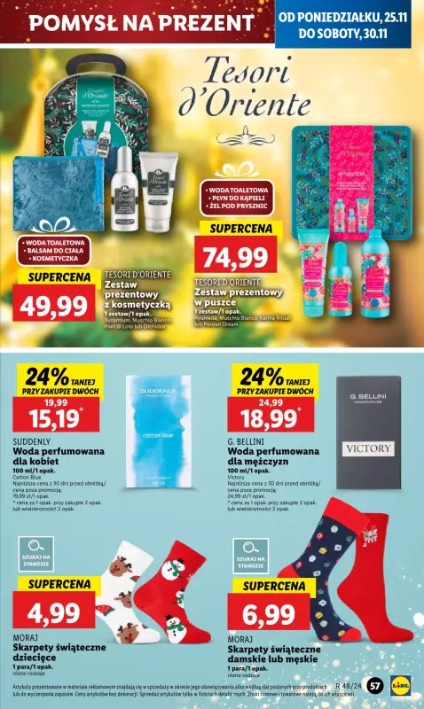 Lidl - gazetka promocyjna Oferta od poniedziałku od poniedziałku 25.11 do środy 27.11 - strona 65