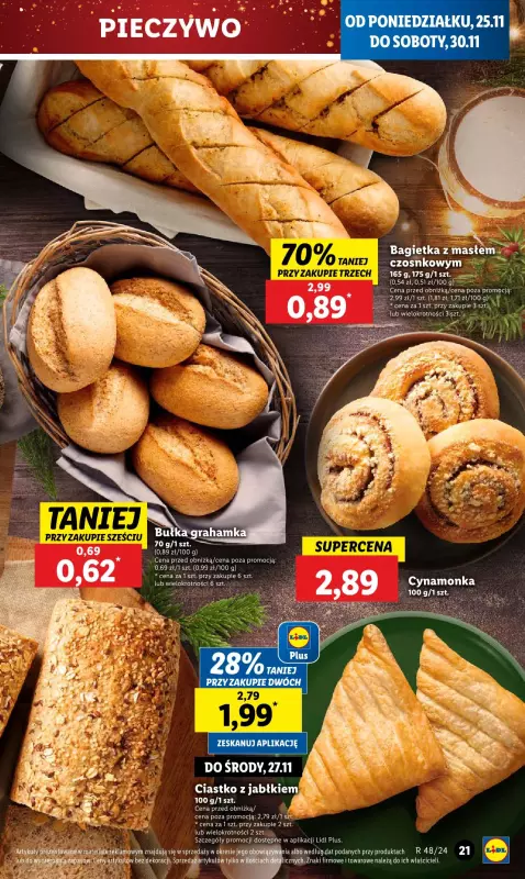 Lidl - gazetka promocyjna Oferta od poniedziałku od poniedziałku 25.11 do środy 27.11 - strona 23