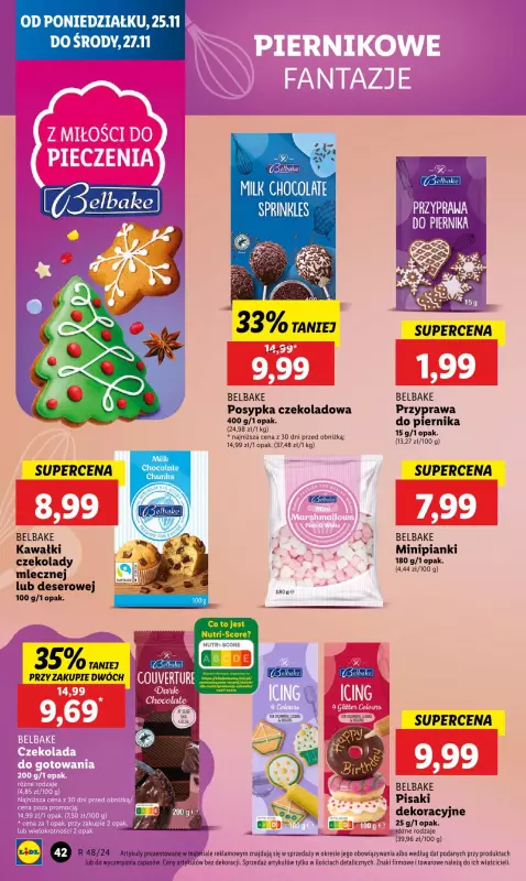 Lidl - gazetka promocyjna Oferta od poniedziałku od poniedziałku 25.11 do środy 27.11 - strona 44