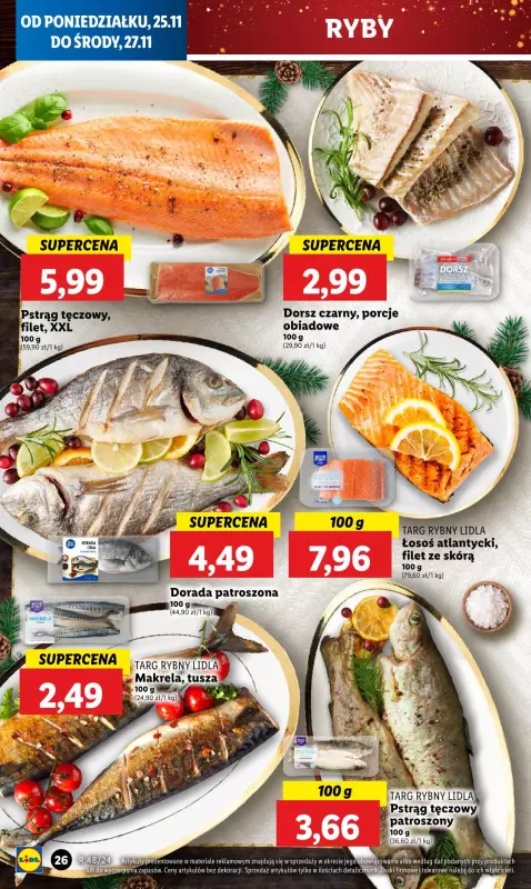 Lidl - gazetka promocyjna Oferta od poniedziałku od poniedziałku 25.11 do środy 27.11 - strona 28