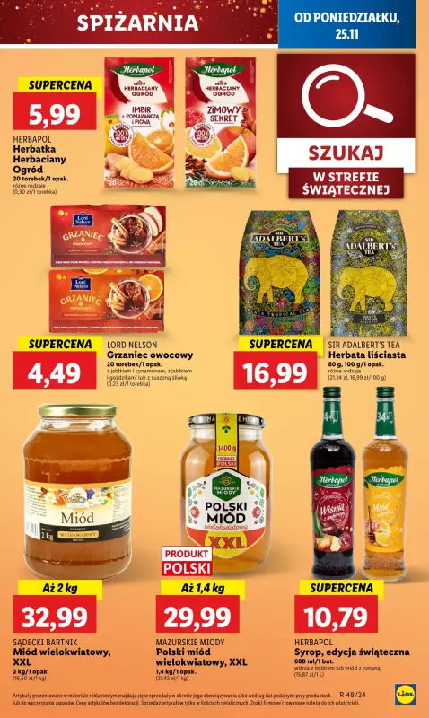 Lidl - gazetka promocyjna Oferta od poniedziałku od poniedziałku 25.11 do środy 27.11 - strona 55