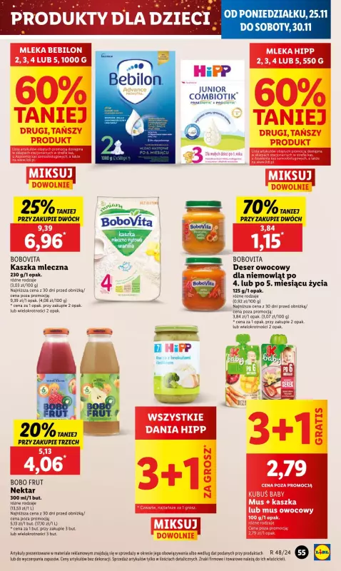 Lidl - gazetka promocyjna Oferta od poniedziałku od poniedziałku 25.11 do środy 27.11 - strona 59