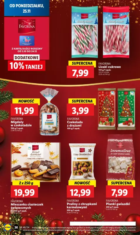 Lidl - gazetka promocyjna Oferta od poniedziałku od poniedziałku 25.11 do środy 27.11 - strona 38