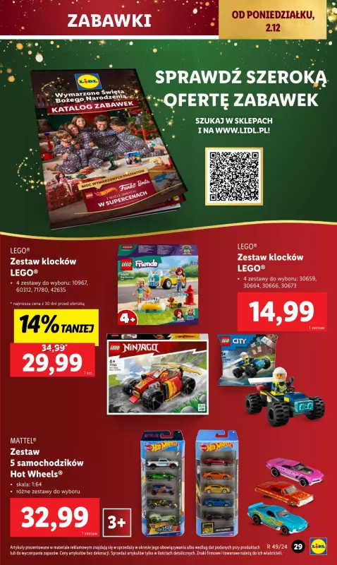 Lidl - gazetka promocyjna Katalog od poniedziałku 02.12 do soboty 07.12 - strona 29