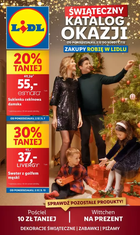 Lidl - gazetka promocyjna Katalog od poniedziałku 02.12 do soboty 07.12