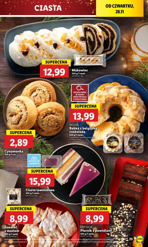 Lidl - gazetka promocyjna Oferta od czwartku od czwartku 28.11 do soboty 30.11 - strona 25