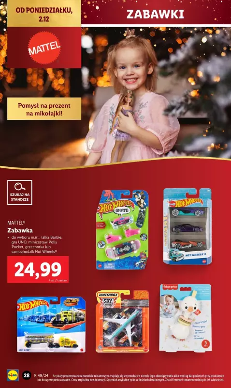 Lidl - gazetka promocyjna Katalog od poniedziałku 02.12 do soboty 07.12 - strona 28