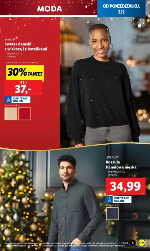 Lidl - gazetka promocyjna Katalog od poniedziałku 02.12 do soboty 07.12 - strona 5