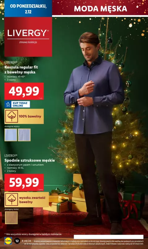 Lidl - gazetka promocyjna Katalog od poniedziałku 02.12 do soboty 07.12 - strona 12