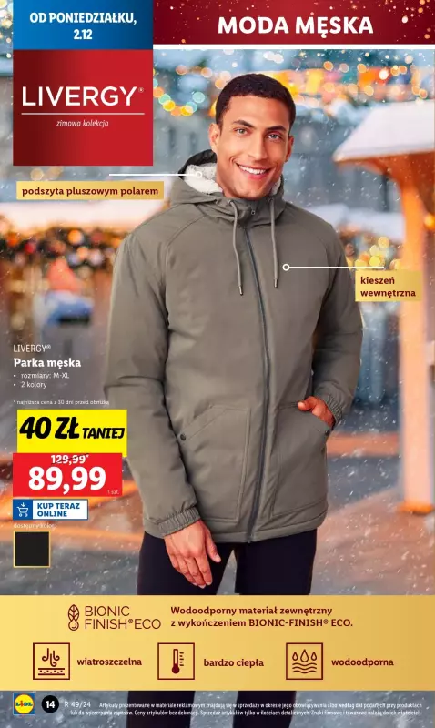 Lidl - gazetka promocyjna Katalog od poniedziałku 02.12 do soboty 07.12 - strona 14