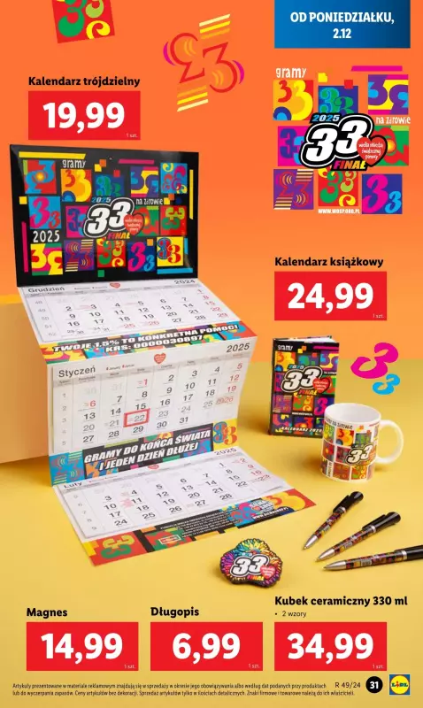 Lidl - gazetka promocyjna Katalog od poniedziałku 02.12 do soboty 07.12 - strona 35