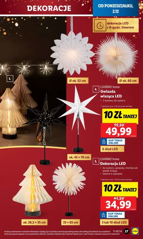 Lidl - gazetka promocyjna Katalog od poniedziałku 02.12 do soboty 07.12 - strona 27